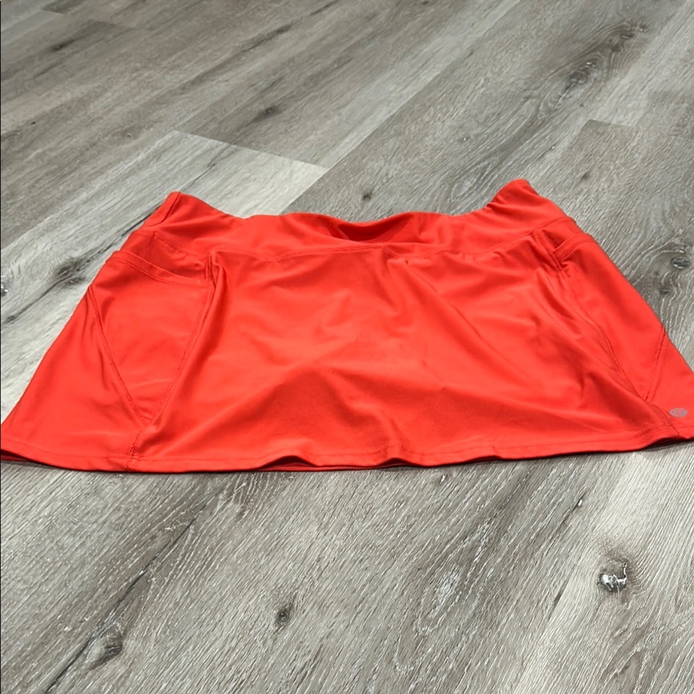 Women's Red Tennis Skirt